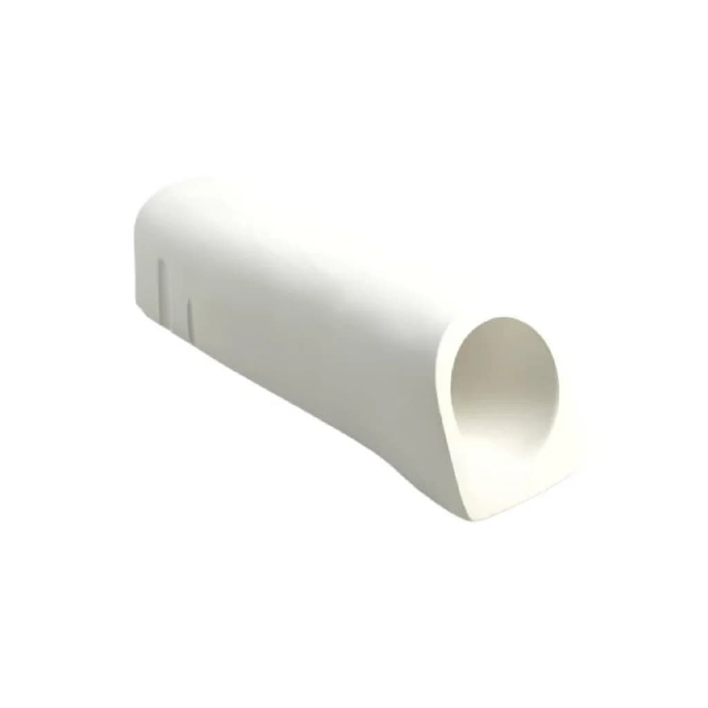 Gocciolatoio per Terrazzi Chiuso in Marmores 27 CMX8 Bianco - 3
