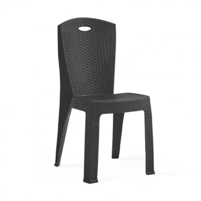 Sedia Impilabile Paris in Plastica Effetto Rattan Ø 38 x 36 x 88 cm - 10