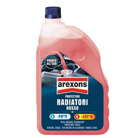 Liquido Radiatori Pronto All Uso Rosso Arexons 2 l - 2