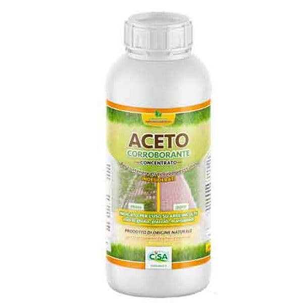 Diserbante Aceto Corroborante Concentrato 1 l Cisa Adriatica 12 Pezzi - 6