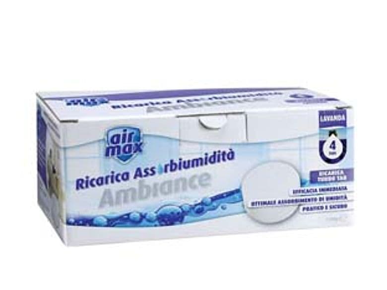 Assorbiumidita' Ricariche Tab Lavanda Airmax 4 Ricariche 450 G 6 Pezzi - 2
