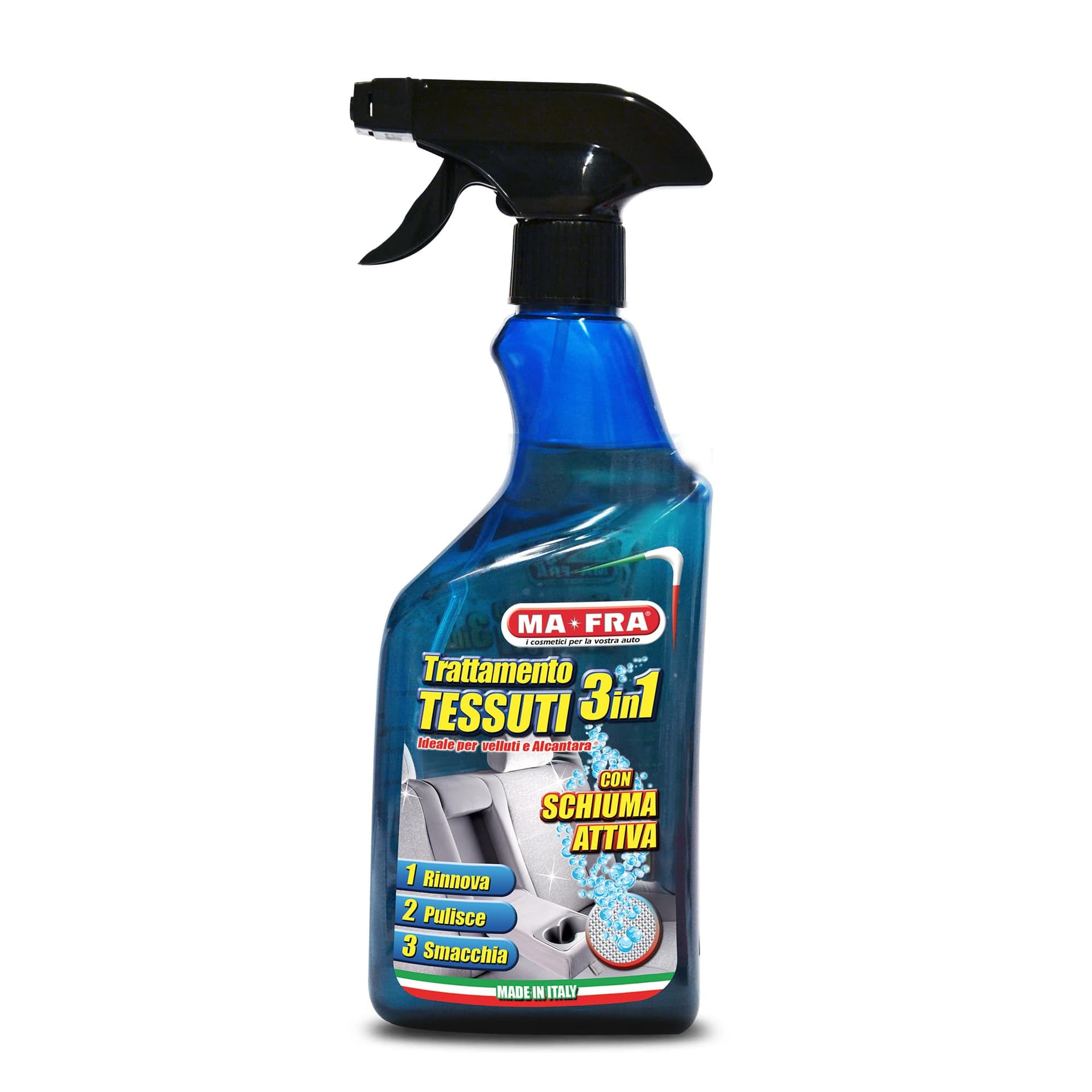 Trattamento Tessuti 3 in 1 Detergente Smacchiante e Ravvivante per Sedili - 9