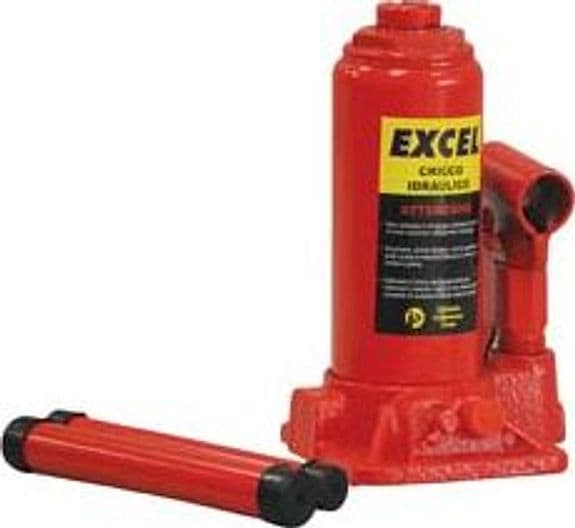 Cricco Idraulico a Bottiglia 3.000 180 kg mm 350H. Peso 3 kg Excel - 2