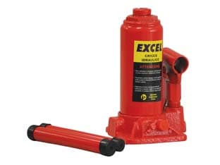 Cricco Idraulico a Bottiglia 2.000 158 kg mm 308H. Peso 2,5 kg Excel - 2