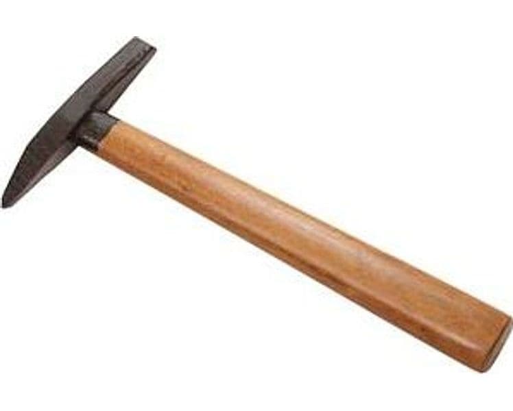 Martelline Battiscorie 270 mm con Manico in Legno 2 Pezzi - 2