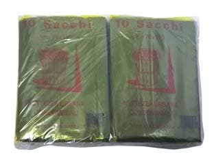 Sacco Condominiale Rinforzato Nero PZ.10 70 CMX110 75 g 10 Confezione Cp - 2