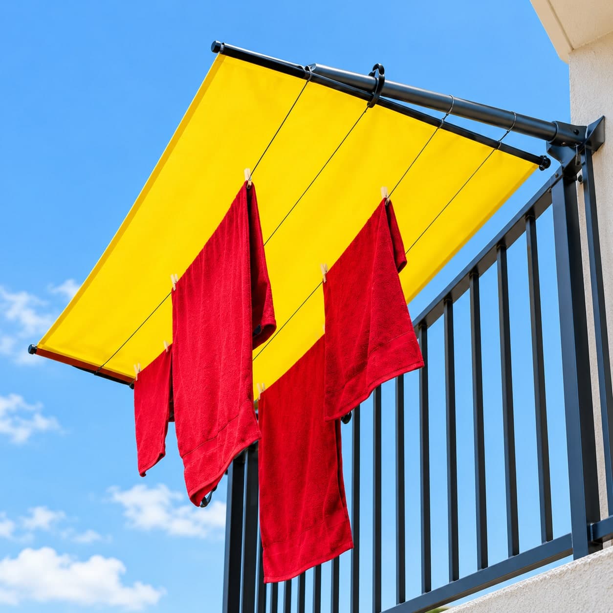 Copribucato Telo Autoavvolgente Protezione Pioggia Balcone Impermeabile Pulito 60 cm x 5 m – Ridap