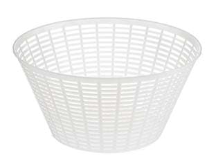 Fuscella per Ricotta 2000 g con Bordo 5 mm Ø Superiore 20,3 cm Ø 25 Pezzi - 2