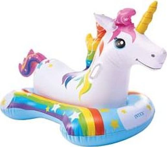 Unicorno Gonfiabile Cavalcabile +3 Anni 163 CMX86H. Peso 1,54 kg (57552) - 4