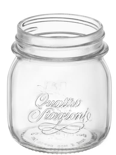 Vaso Vetro Quattro Stagioni Ø 70 mm 250 mm ml Bormioli 6 Pezzi - 2