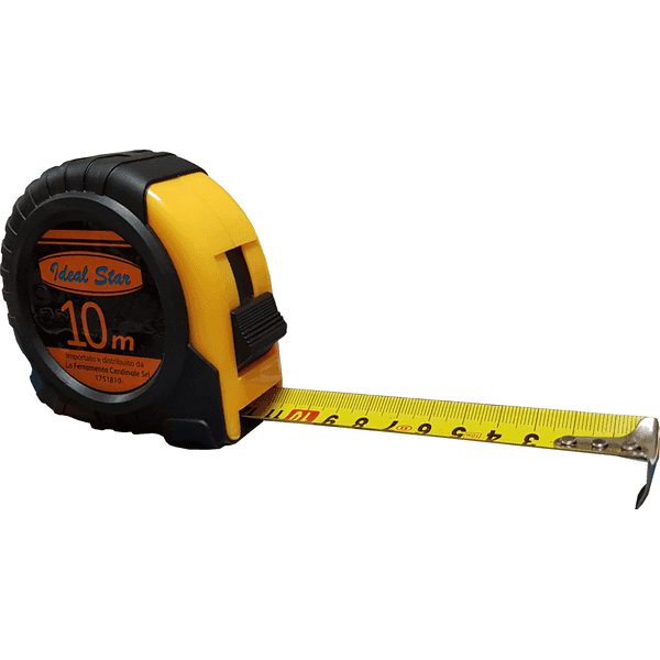 Flessometro in ABS Gomma Ideal Star 3 m x 19 mm - 4