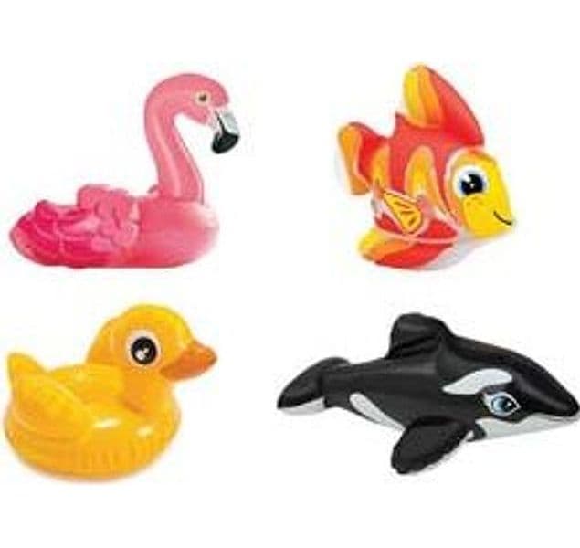 Animaletti Gonfiabili Assortiti +2 Anni Peso 0,06 kg (59590) Intex 2 Pezzi - 5
