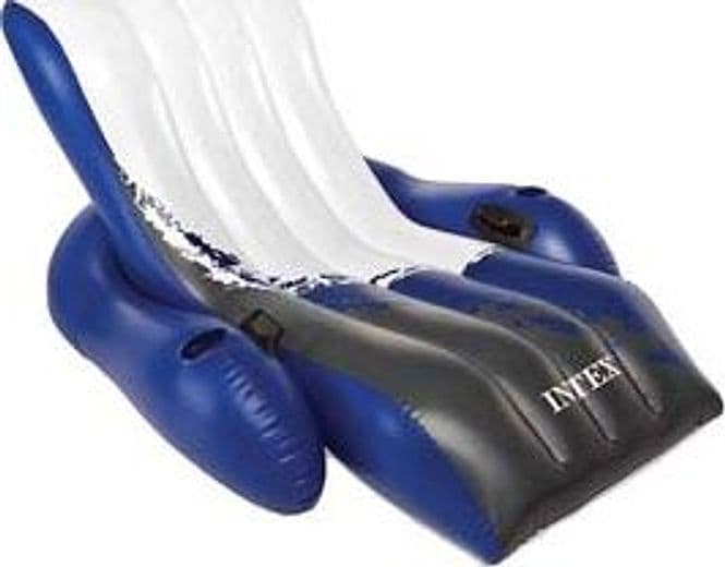 Lettino Gonfiabile Galleggiante 180 CMX135 Peso 3,80 kg (58868) Intex - 3