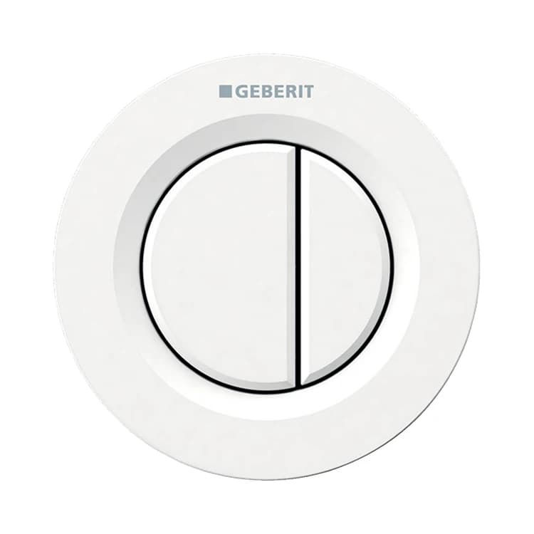 Comando Pneumatico 01 Doppio Tasto Versione Incasso Bianco Geberit - 5