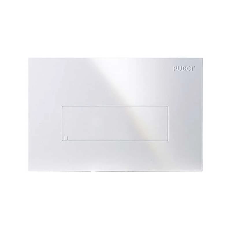 Placca di Comando Sara Linea Mono Tasto Bianca 80130660 Pucci - 3