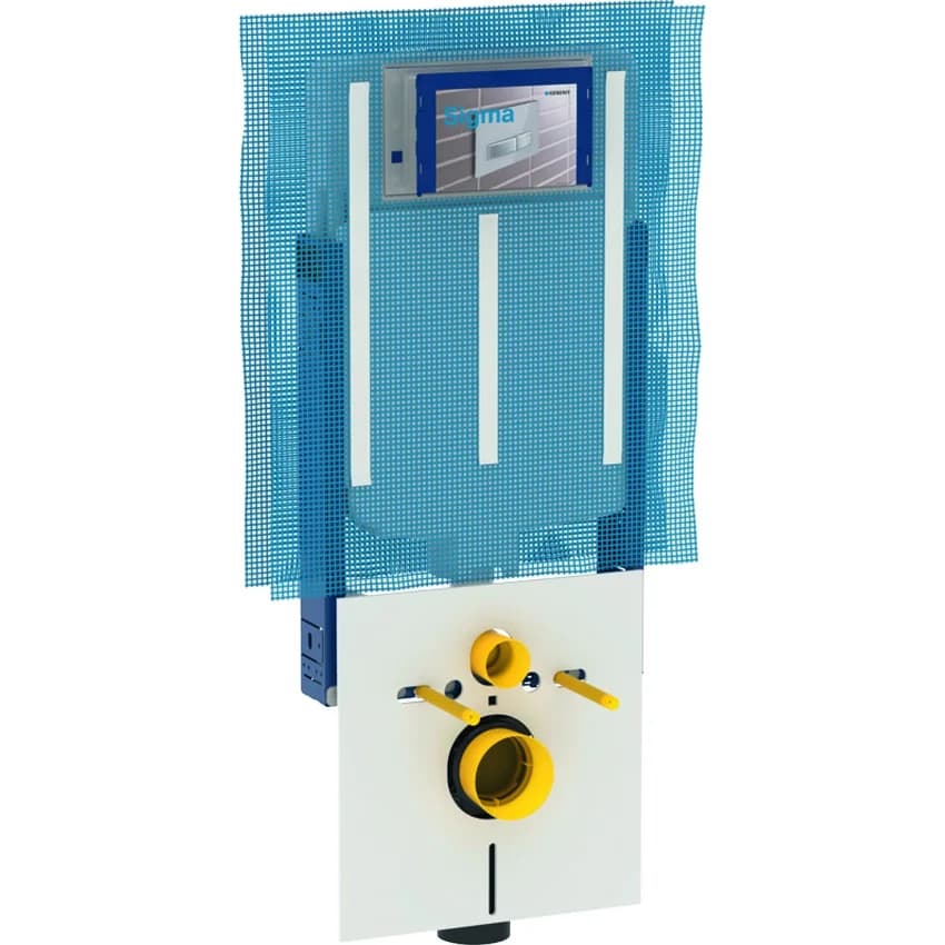 Cassetta Incasso Combifix SIGMA8 WC Sospesi Doppio Scarico Geberit - 5