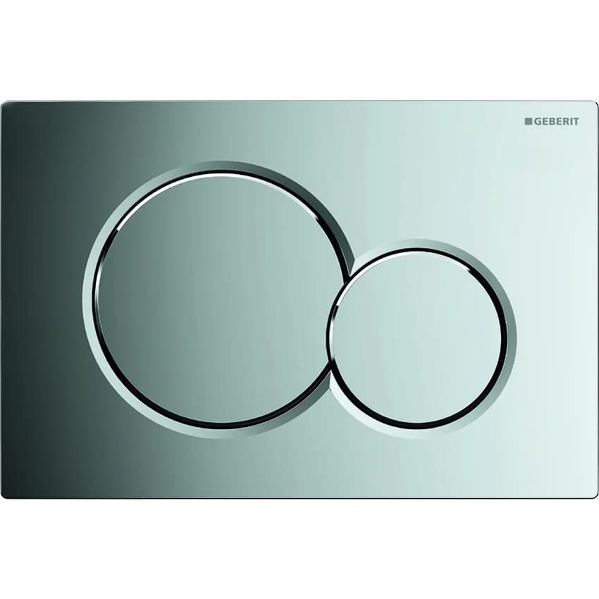 Placca di Comando SIGMA01 Doppio Tasto Cromata Geberit - 4