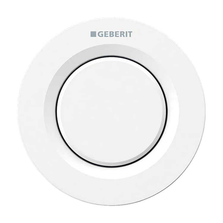Comando Pneumatico 01 Mono Tasto Versione Incasso Bianco Geberit - 5