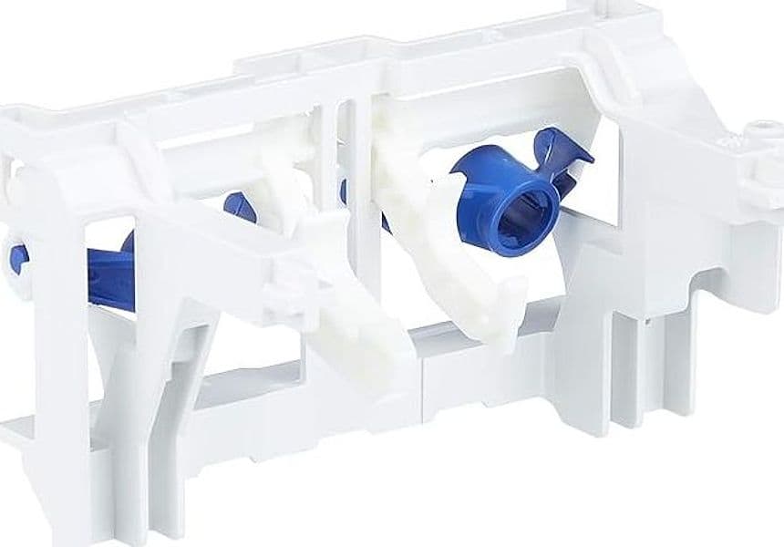 Geberit 242.417.1 Supporto Doppio Scarico per UP720 Grigio - 5