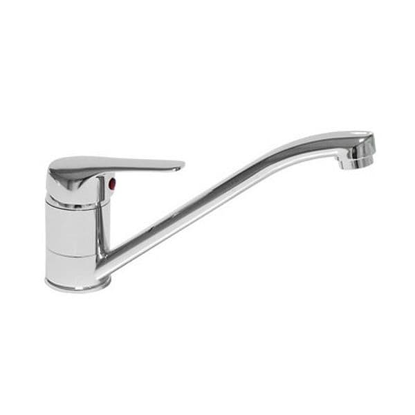 Monocomando Lavello Monoforo Serie Ines (Hydrall) Cromo - 2