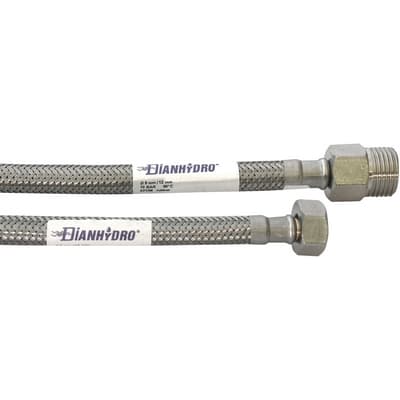Flessibile INOX Modello Prolungato Cm 60 Dh MF ? x ½ - 3