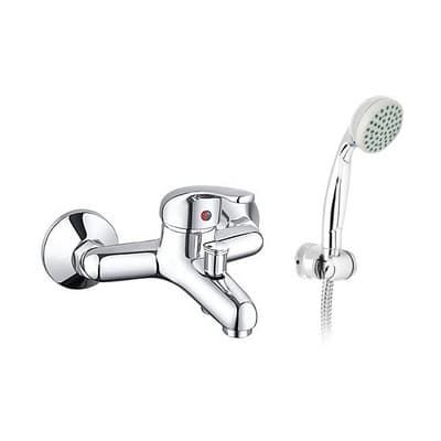 Monocomando Vasca con Duplex Serie Delfina Hydra Cromo - 2