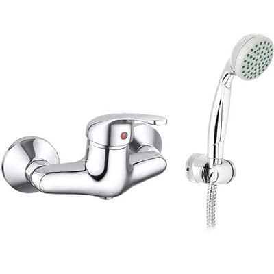 Monocomando Esterno Doccia Serie Delfina Hydra Cromo - 3