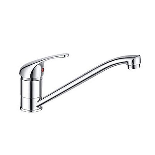 Monocomando Lavello Monoforo Serie Delfina Hydra Cromo - 3
