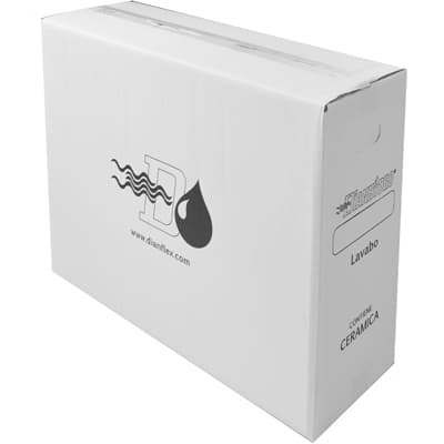 Imballo in Cartone per Lavabo 65 cm x 22 x H 49 Dh - 3