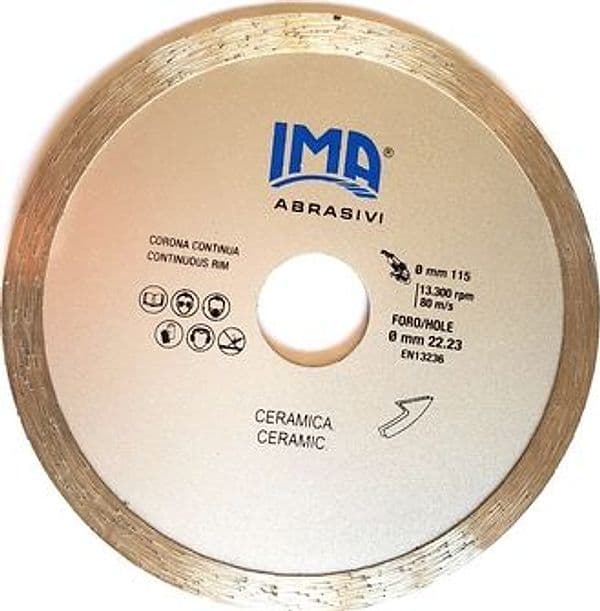 Disco Diamantato per Ceramica FF Ø 115 mm - 3