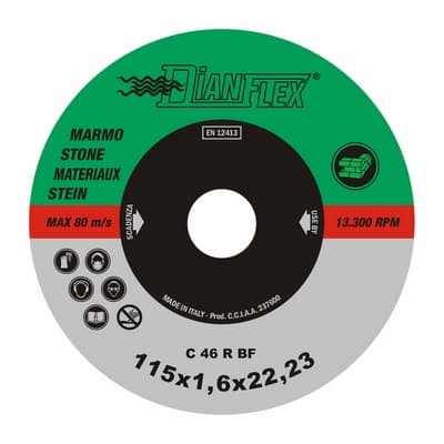 Disco Abrasivo per Marmo Dh 230 mm x Sp 2.0 - 3