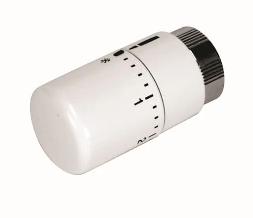 Testa Termostatica a Liquido Zehnder Design Bianco - 3