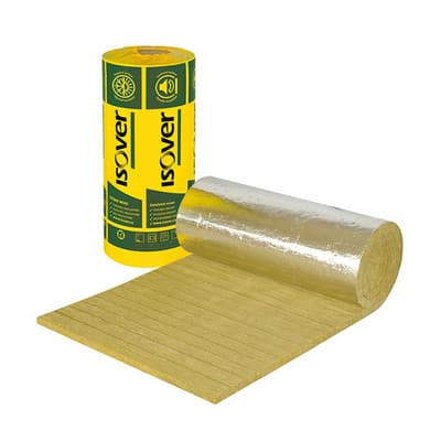 Lana di Roccia Rotolo da 6,5 m H 1 m Dk Sp 25 mm - 2