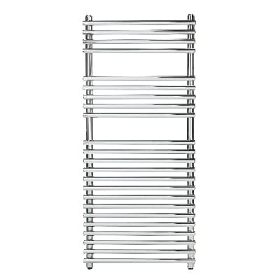 Termoarredo Design Cromato Tubi Tondi Aton H 1650 x Int 450 (Mm) - 3