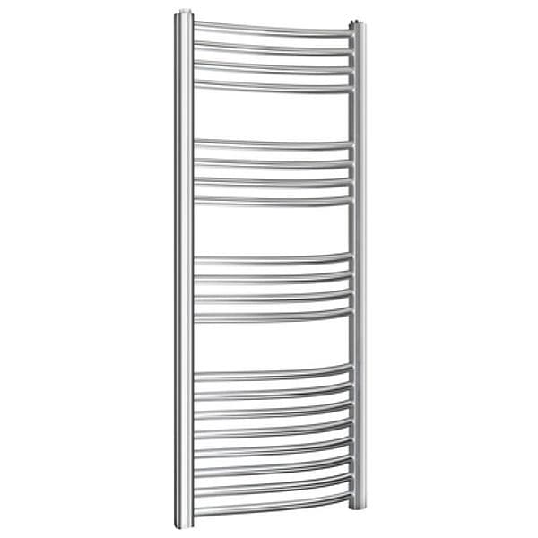 Termoarredo Linea Kalura Cromato Curvo H 1760 Aton Int 450 L 500