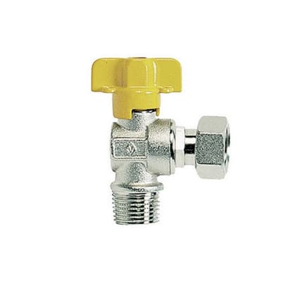 Rubinetto Gas Squadra M con Bocchettone Bugat ½ x ½ DN 10 - 3