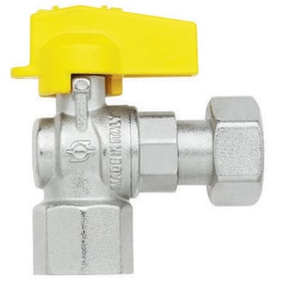Rubinetto a Sfera Squadra con Levetta Fiv Dado Girevole 424 a 5630 a 0405 - 3