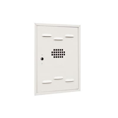 Sportello per Protezione Gas Preverniciato Bianco Dk 50 cm x 40 x 2 - 3
