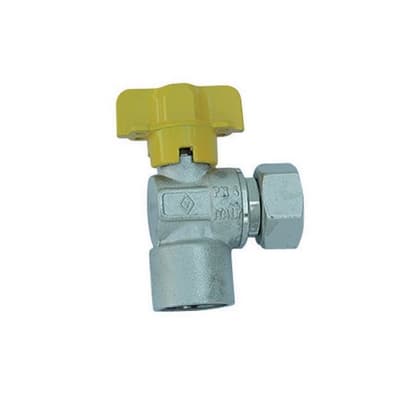 Rubinetto Gas Squadra F con Bocchettone Bugat ½ x ½ DN 10 - 3