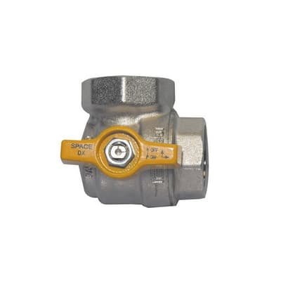 Valvola a Sfera ad Angolo FF C Farfalla per Gas Effeb ½ DN 15 - 2