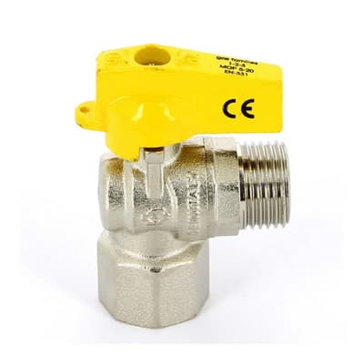 Rubinetto a Sfera Squadra Femmina Iso 7 Maschio Iso 228 Fiv ½ x ½ DN 10 - 2