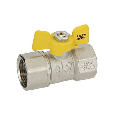 Valvola a Sfera Gas FF con Farfalla Mod Dakota Bugat ½ DN 12 - 2