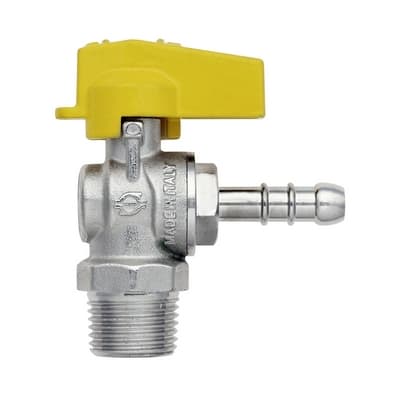 Rubinetto a Sfera Squadra Maschio Portagomma GPL UNI 7141 Fiv ½ DN 10 - 2