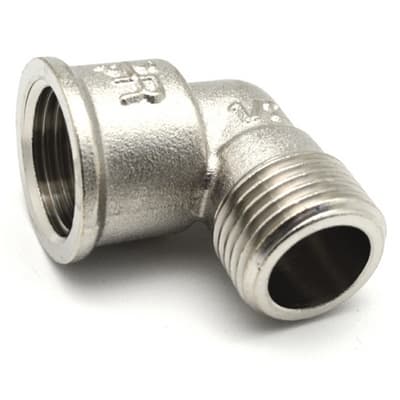 Gomito MF ½ Sede Piana per Tubi Gas Senza - 3