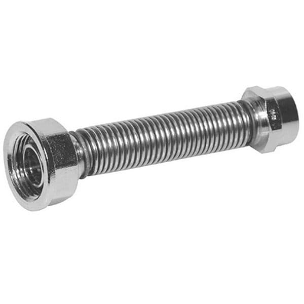 Flessibile INOX per Contatore Gas FF Cm 20 Parigi 1 x 3/4 - 3