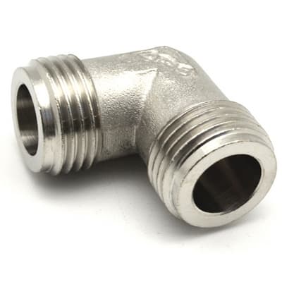 Gomito Mm ½ Sede Piana per Tubi Gas Senza - 3