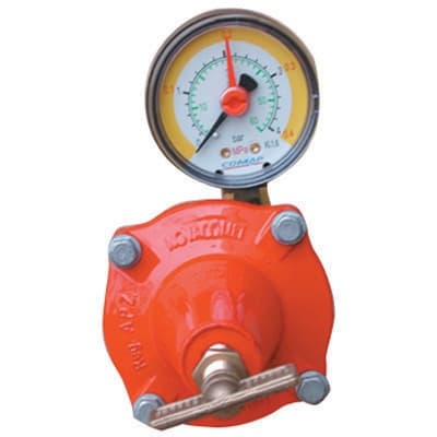 Regolatore GPL di Alta Pressione con Manometro Mod APZ12 Novac Kg H 12 a 18 - 3