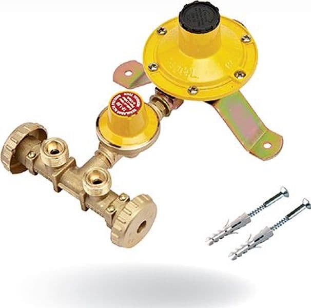 Minicentralina per 2 Bombole Mod M Gnali Otz + Lpz 4 Viti 4 Kg - 3
