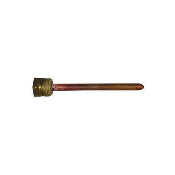 Pozzetto per Sonda 1/2 Gas Conico 10 cm per Un Bulbo Cewal Ø 7 x 8 mm - 2