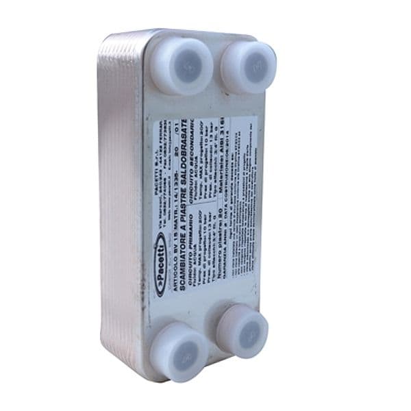 Scambiatore di Calore a Piastre Saldobrasato ( 10 ° +90 °) Dk 20 Piastre